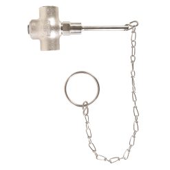 SELF CLOSING VALVE W/CHAIN&RNG