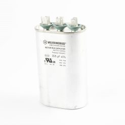 CAPACITOR, DUAL, OVAL, 35+5 MFD, 440/370 VAC