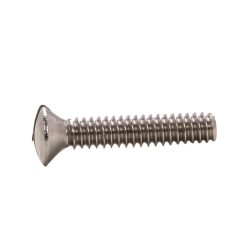49 OVAL HEAD HANDLE SCREW, #10-24 X 1, CHROME PLAT