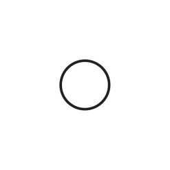 024N70 #29 O-RING (BULK), 1-1/4 O.D. X 1-1/8 I.D.