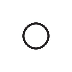 219N70 #44 O-RING (BULK), 1-9/16 O.D. X 1-5/16 I.D