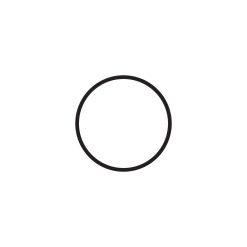 029N70 #51 O-RING (BULK), 1-5/8 O.D. X 1-1/2 I.D.