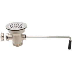 BRASS WASTE DRAIN VALVE WITH 3-1/2 OPENING TWIST H