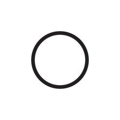 224N70 #100 O-RING (BULK), 2 O.D. X 1-3/4 I.D. X 1