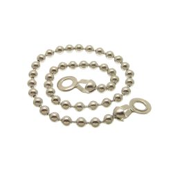 BEADED CHAIN FOR LAVATORY STOPPERS, 11