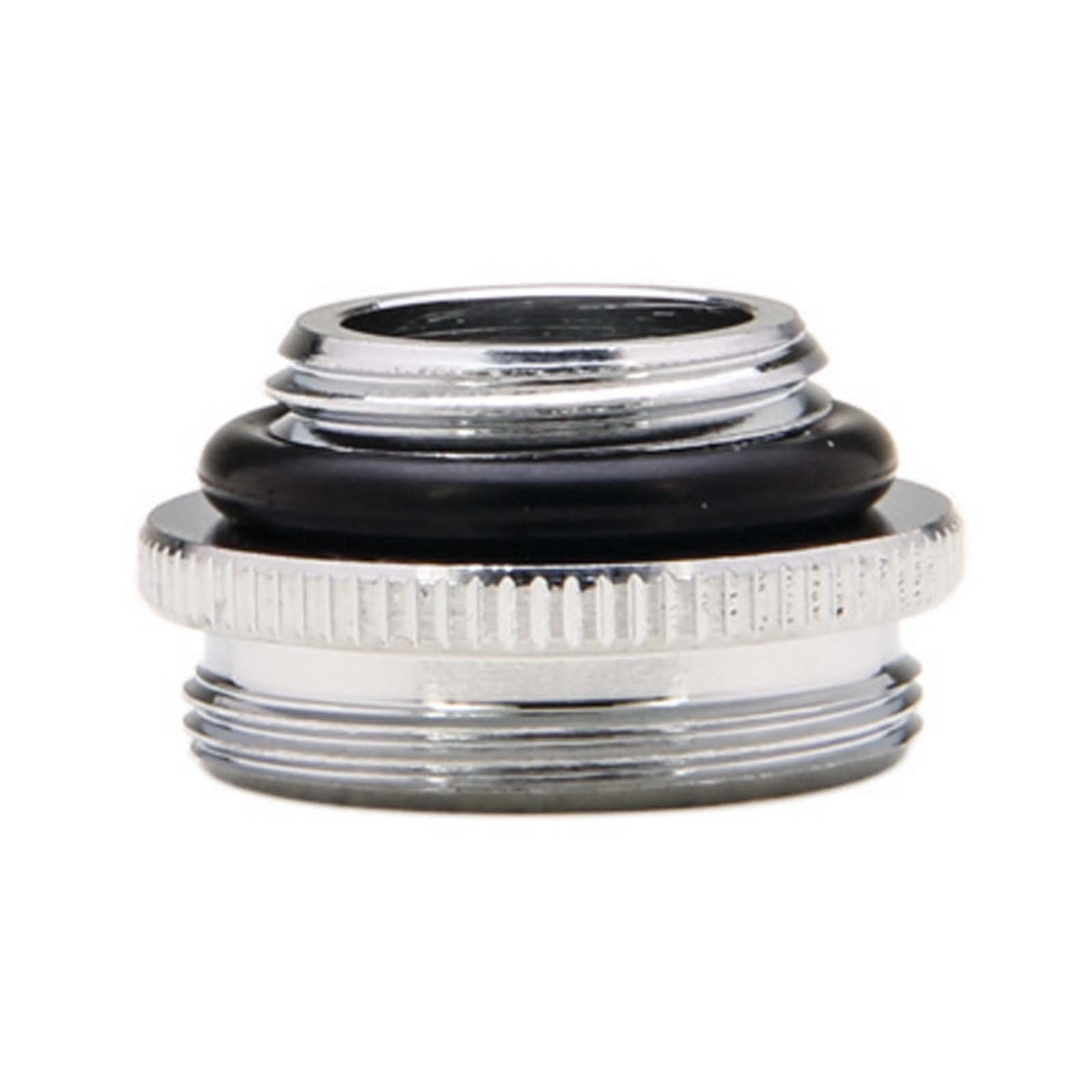 NICKEL PLATED BRASS NO-LEAD AERATOR ADAPTER, 3/8 X 1 NICKEL PLATED BRASS NO-LEAD AERATOR ADAPTER, 3/8 X