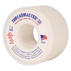 TEFLON THREAD SEAL TAPE (DOMESTIC), 1 X 520