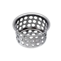 1-1/2 X 7/8 CHROME PLATED BRASS BASKET STRAINER WI