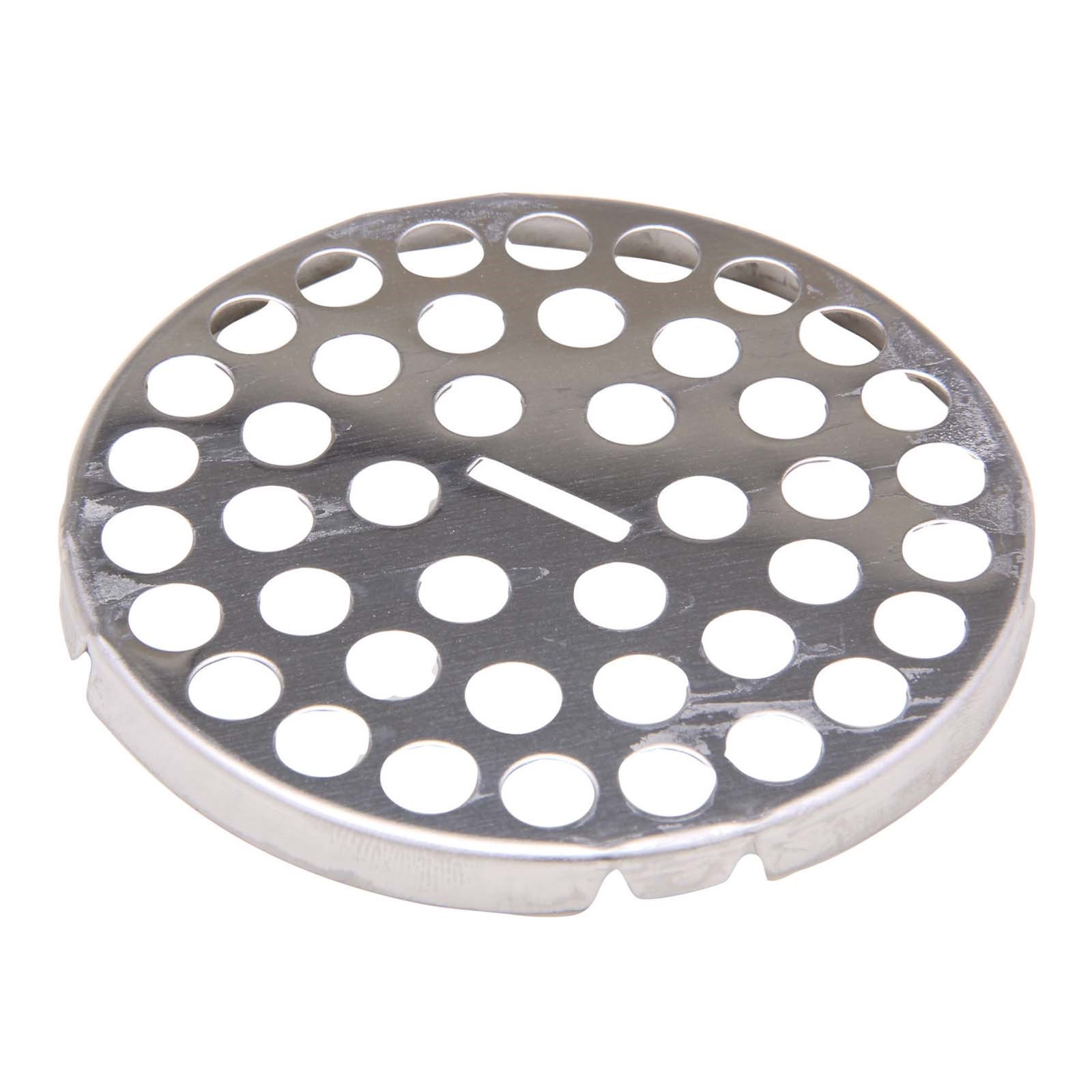 2-11/16 OD X 1/4 DEPTH CHROME PLATED BRASS FLAT AP 1 2-11/16 OD X 1/4 DEPTH CHROME PLATED BRASS FLAT AP