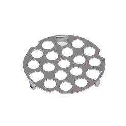 1-7/8 OD X 1/4 DEPTH CHROME PLATED BRASS FLAT 3 LO