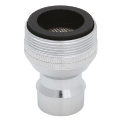 SOLID BRASS DUAL THREADED SMALL SNAP FITTING WITH