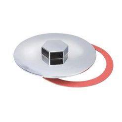 3 MIP X 4-1/4 OD CHROME PLATED HEXAGON HEAD DRUM T