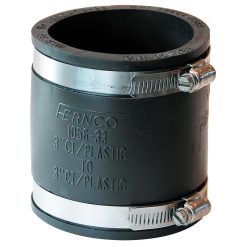 FERNCO FLEXIBLE COUPLINGS 3 PIPE SIZE