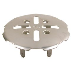 SS SNAP-IN DRAIN COVER FOR CLAY & IP, 5”