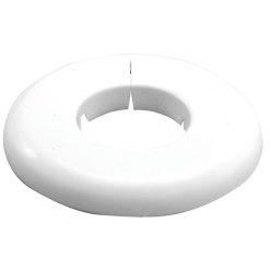 1-1/2 IP ID X 3.9 OD WHITE WOLV-ITE SPLIT ESCUTCHE