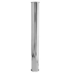 1-1/2 X 14 17 GAUGE BRASS DUAL FLANGED END TAILPIE