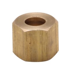 1/2 OD COMP BRASS NUT