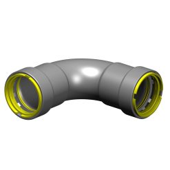 1/2  POWERPRESS GAS CARBON STEEL PRESS 90 ELBOW