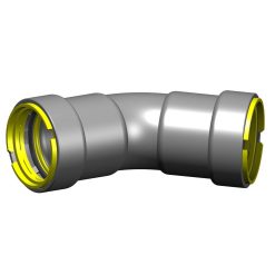45° ELBOW, GAS, HNBR, 406G, PXP, 1
