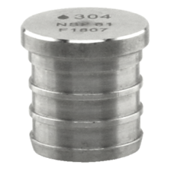 3/4 STAINLESS STEEL PEX PLUG