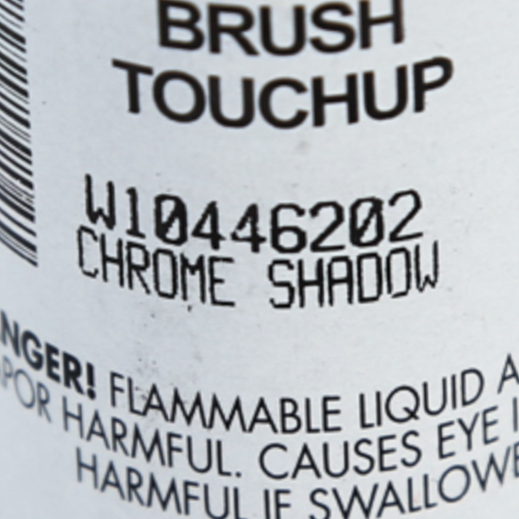 .6 OZ TOUCH-UP PAINT-CHR 1 .6 OZ TOUCH-UP PAINT-CHR