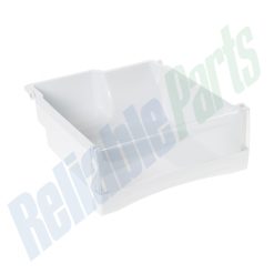 WR32X10867 GE Refrigerator Left Hand Vegetable Pan Assembly