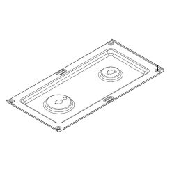 W10282192 Whirlpool Cooktop Assembly