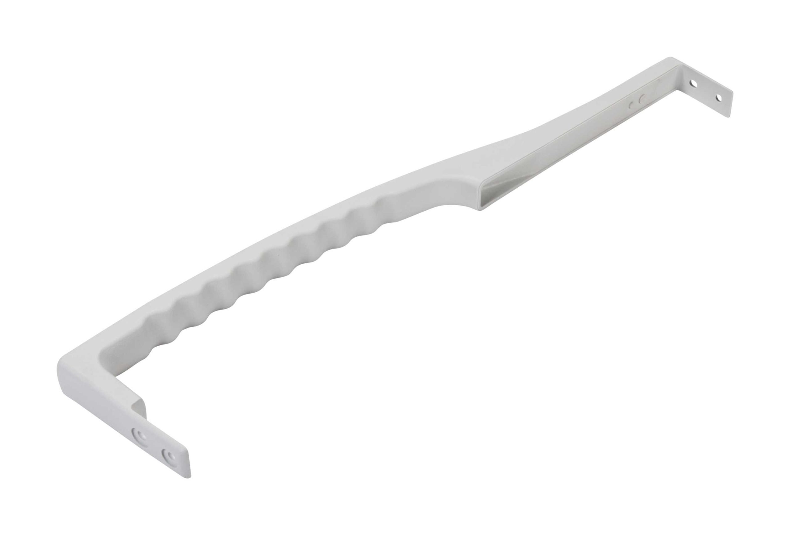 61005399 Whirlpool Refrigerator White Door Handle 1 61005399 Whirlpool Refrigerator White Door Handle