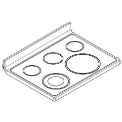 1 of W10691697 COOKTOP