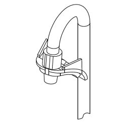 W10463316 Whirlpool Refrigerator Water Tube