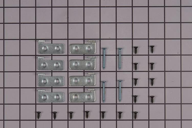 W10788702 Whirlpool Refrigerator Hardware Pack 1 W10788702 Whirlpool Refrigerator Hardware Pack