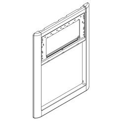 2322507B Whirlpool Refrigerator Front Cover
