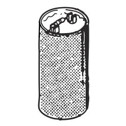 1 of 93407P CAPACITOR SPIN-STRT 270-324MF