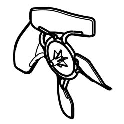 W10200034 Whirlpool Refrigerator Fan Blade
