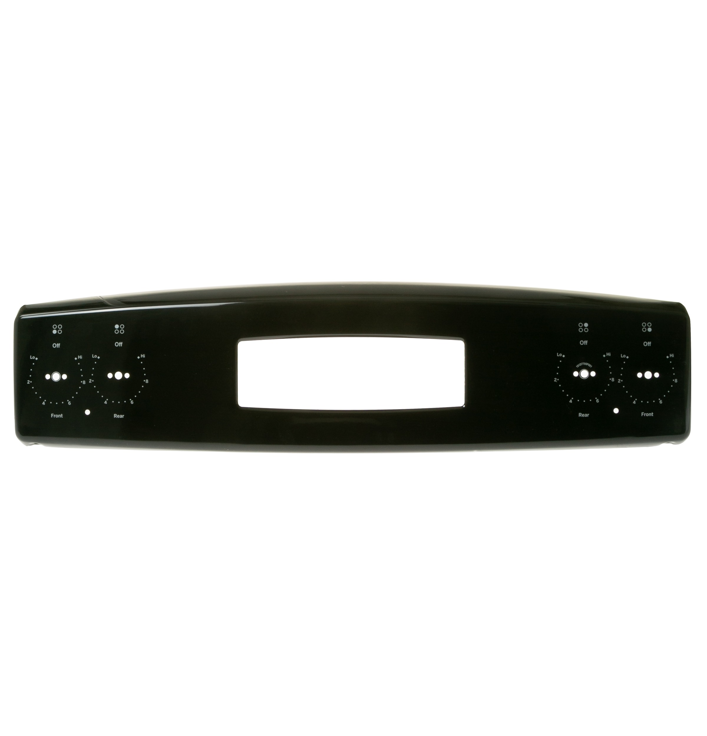WB07X26430 GE Range Control Trim Assembly (Black) 1 WB07X26430 GE Range Control Trim Assembly (Black)