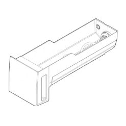 242093010 Frigidaire Refrigerator Ice Container Assembly