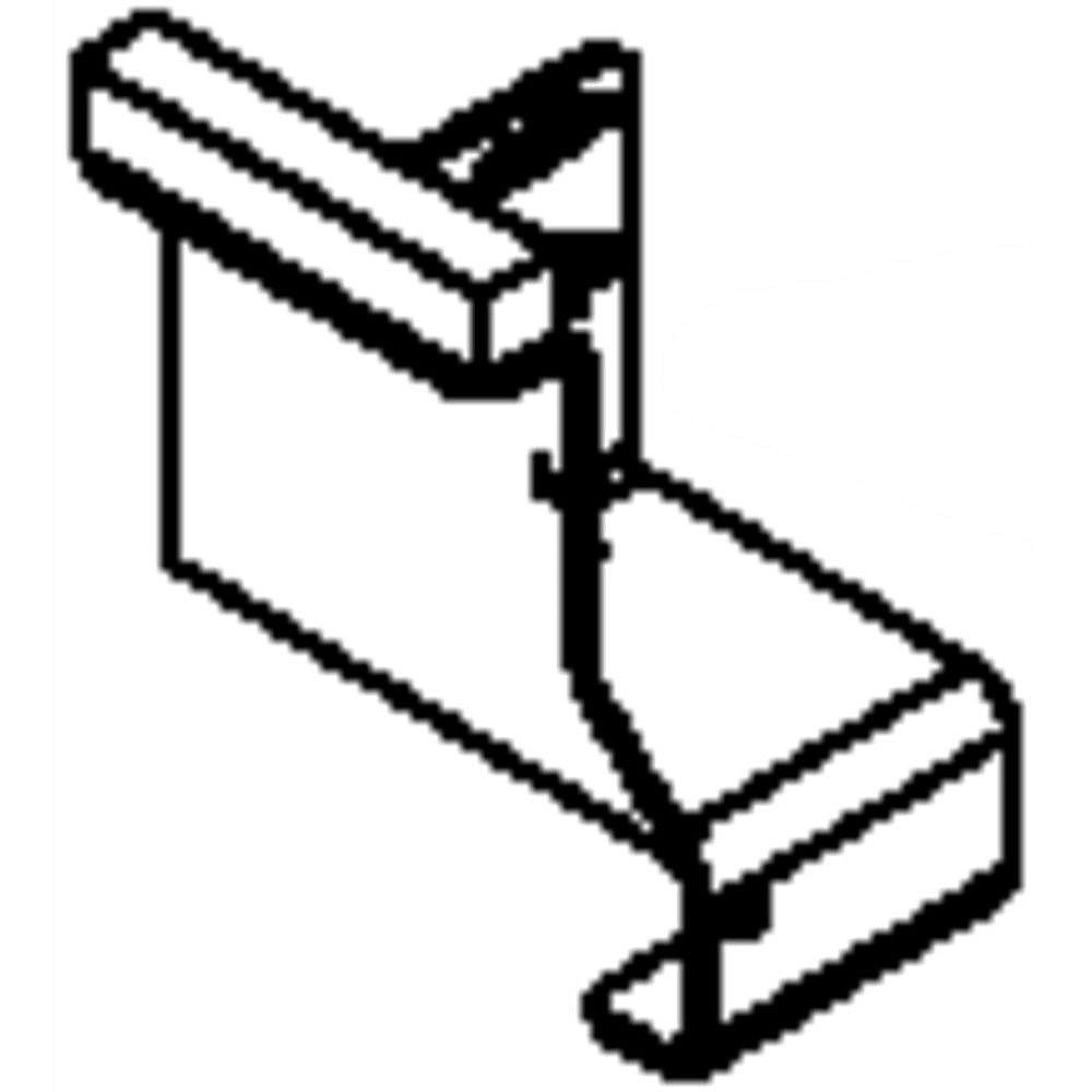 W10355758 Whirlpool Refrigerator Bracket 1 W10355758 Whirlpool Refrigerator Bracket