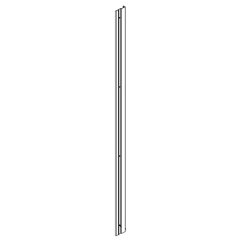 W10606802 Whirlpool Refrigerator Door Trim 1 W10606802 Whirlpool Refrigerator Door Trim