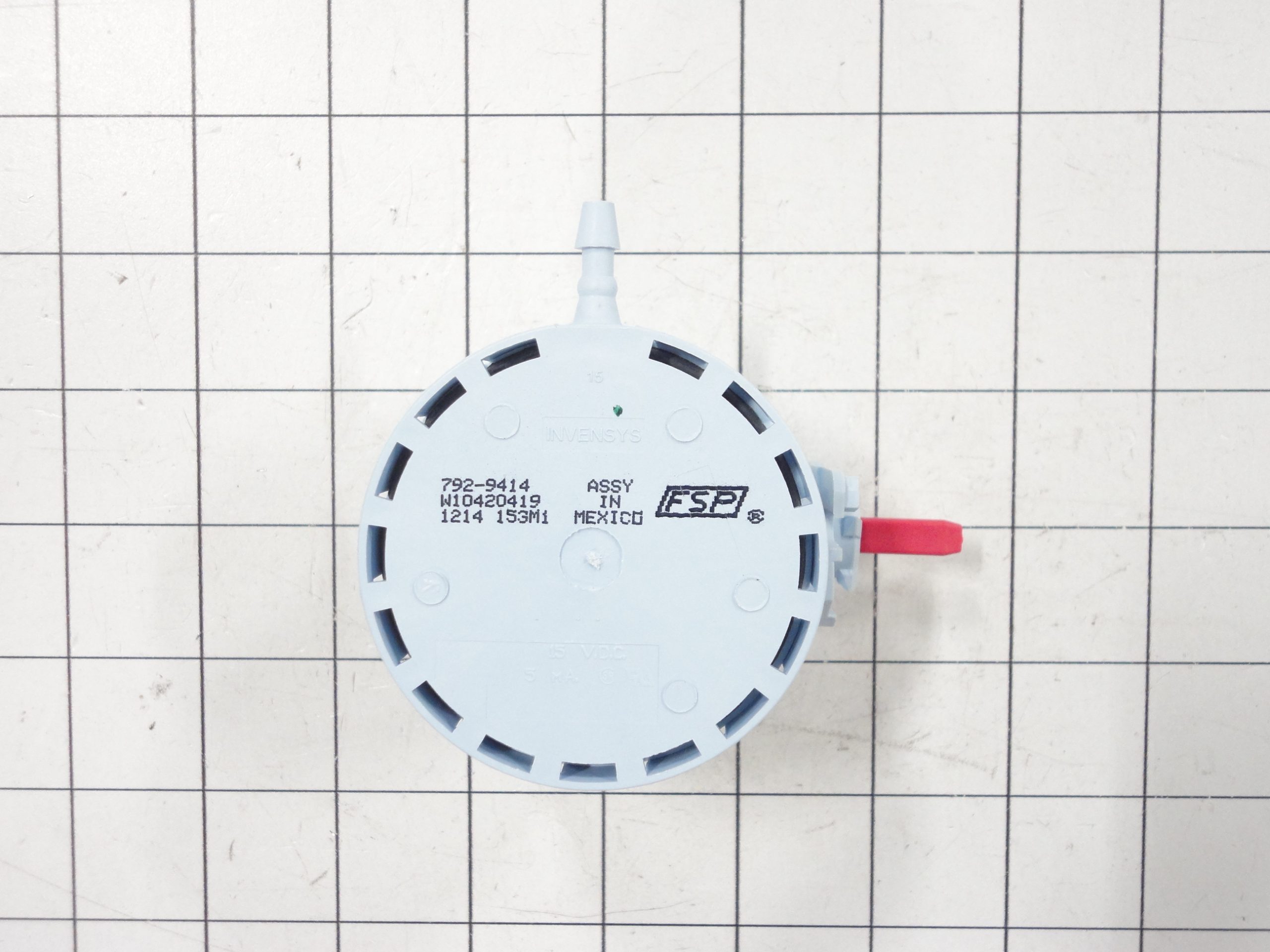 WPW10420419 Whirlpool Washer Water Level Switch 2 WPW10420419 Whirlpool Washer Water Level Switch - Image 2