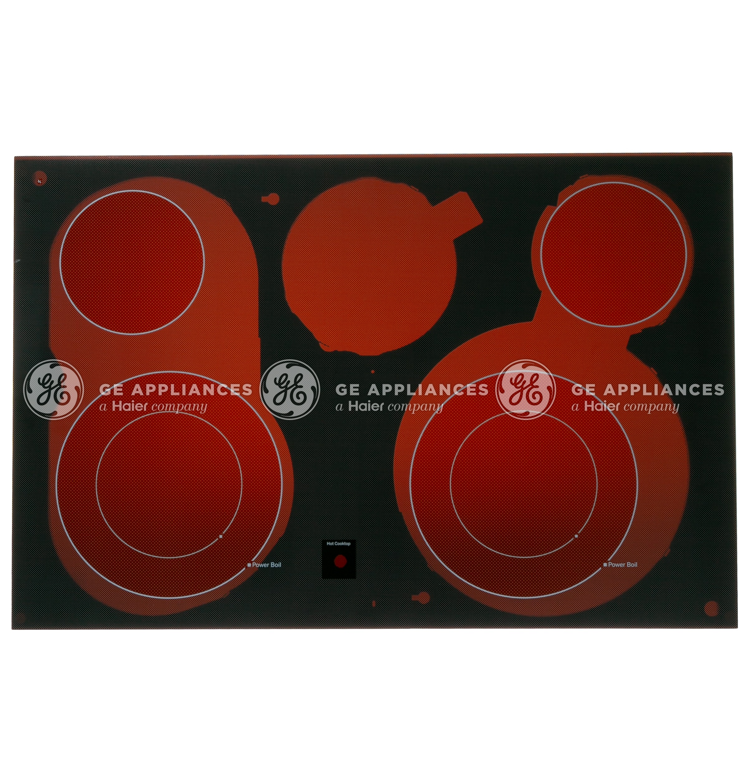 WB62X45229 GE Cooktop Glass Assembly 1 WB62X45229 GE Cooktop Glass Assembly