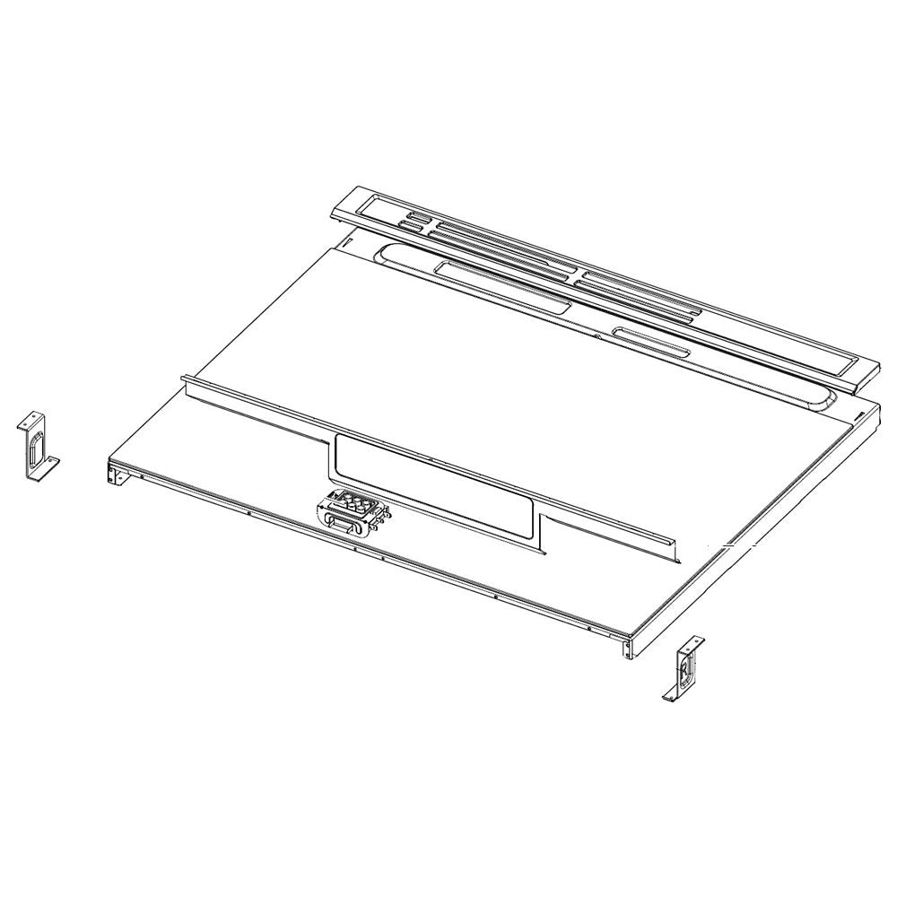 DG94-03730C Samsung Range Cooktop Frame Module Assembly 1 DG94-03730C Samsung Range Cooktop Frame Module Assembly