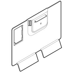 3531JJ1004S LG Fan Grille Assembly