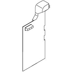 W10166220 Whirlpool Refrigerator Air Duct