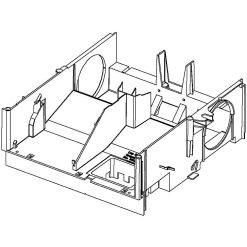 W10828030 Whirlpool Microwave Air Duct