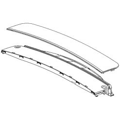 AGL74277106 LG Rear Panel Assembly