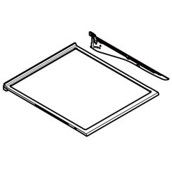 AHT74574217 LG Refrigerator Shelf Assembly