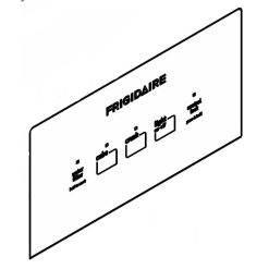 242083022 Frigidaire Refrigerator Cove Module Overlay