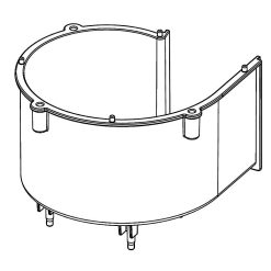 W11213349 Whirlpool Microwave Housing