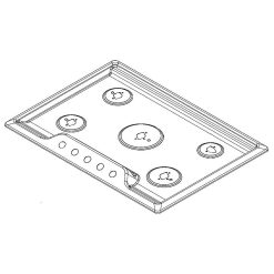809218210 Frigidaire Oven Main Top