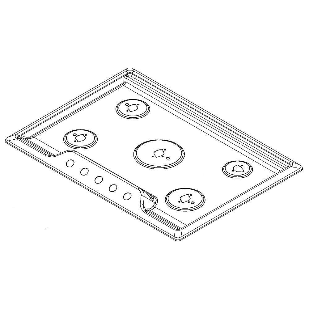 809218210 Frigidaire Oven Main Top 1 809218210 Frigidaire Oven Main Top